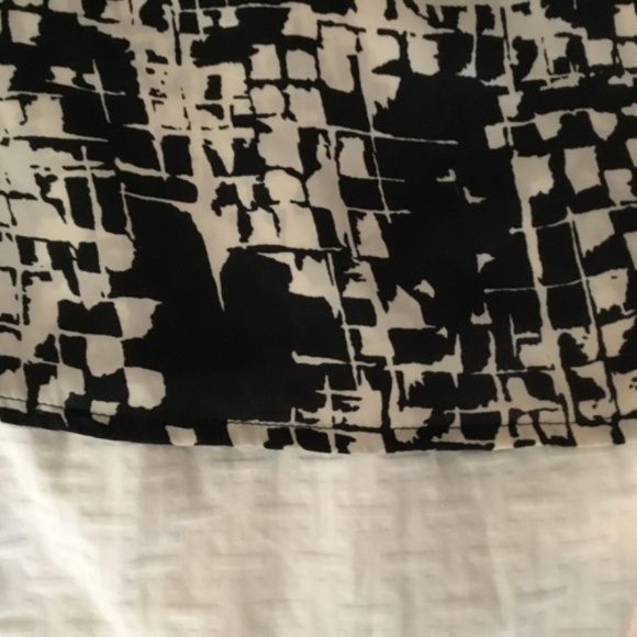 Mind Code Black and White Multi Bandeau Dress - Picture 3 of 5